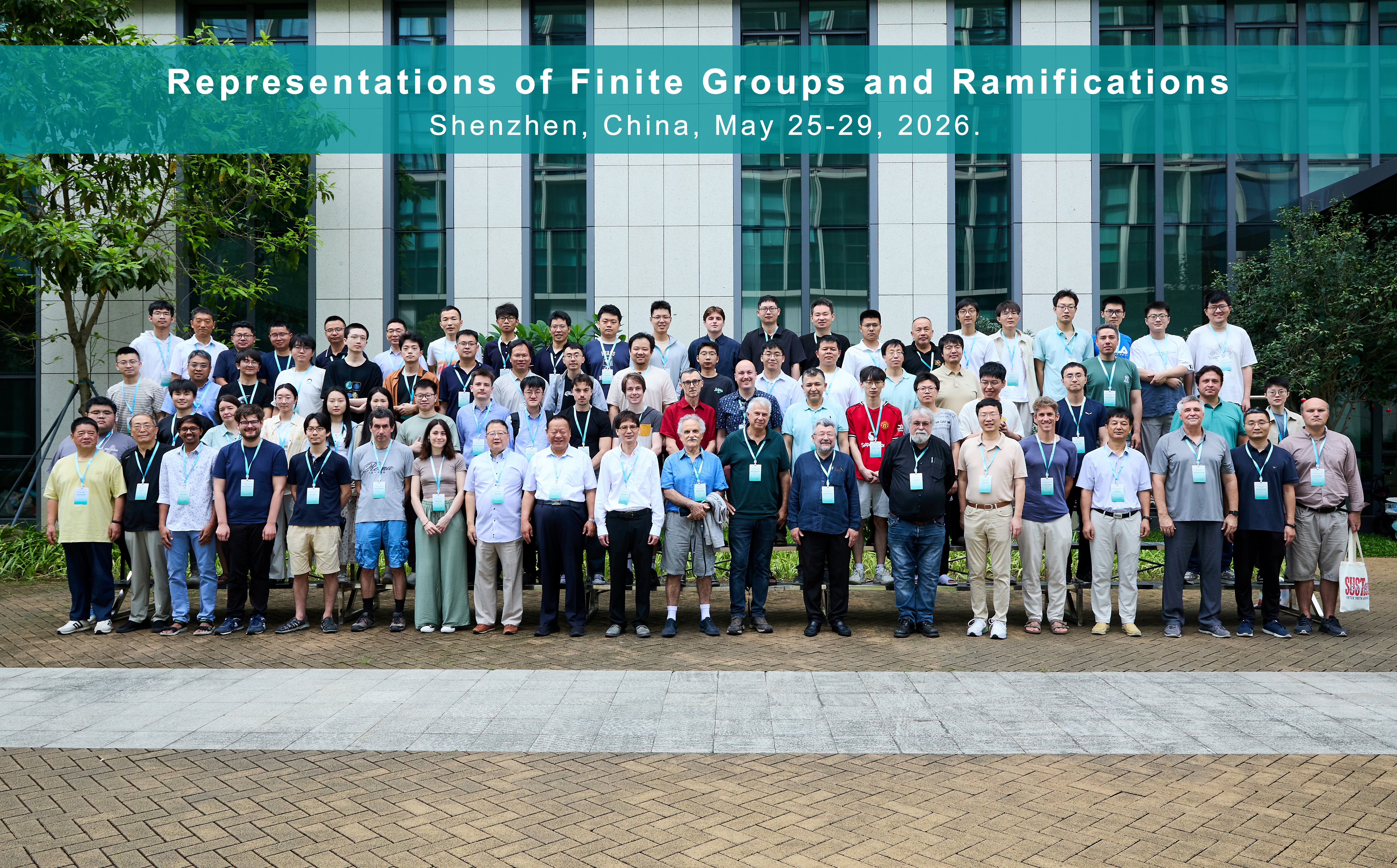Representations of Finite Groups and Ramifications, Shenzhen, China 2026